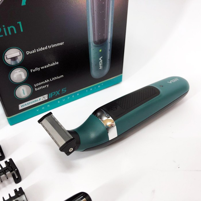 Професійна бритва для волосся VGR, Бездротовий акумуляторний тример для стрижки волосся MX-89