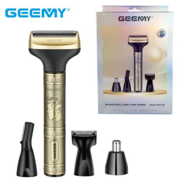 Багатофункціональна машинка для стрижки бороди Geemy GM-3158, Професійний тример KI-897 для гоління