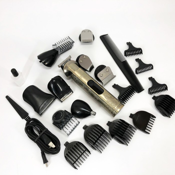 Акумуляторна машинка для стрижки і укладання волосся VGR V-110, Машинка для стрижки волосся професійна VR-95