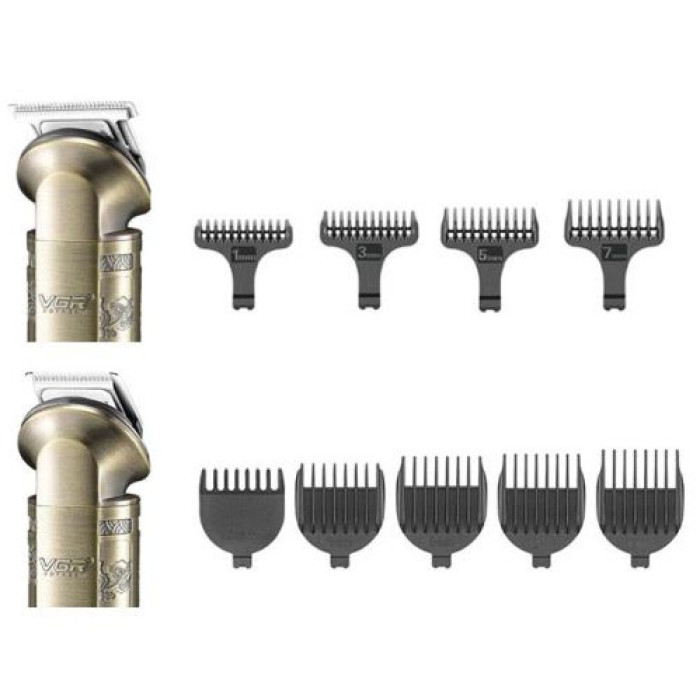 Акумуляторна машинка для стрижки і укладання волосся VGR V-110, Машинка для стрижки волосся професійна VR-95