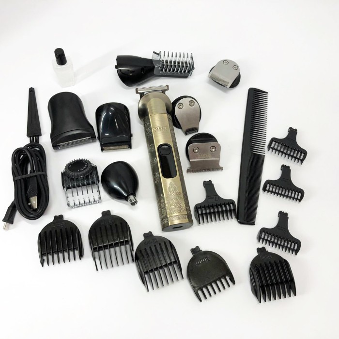 Акумуляторна машинка для стрижки і укладання волосся VGR V-110, Машинка для стрижки волосся професійна VR-95