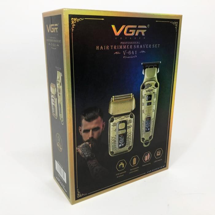 Машинка для стрижки посіченого волосся VGR V-641, Машинка для стрижки KT-883 чоловіча, професійна