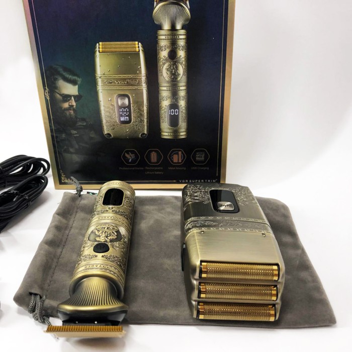 Машинка для стрижки на акумуляторі VGR, Машинка для стрижки на акумуляторі, Тример бездротовий OX-84