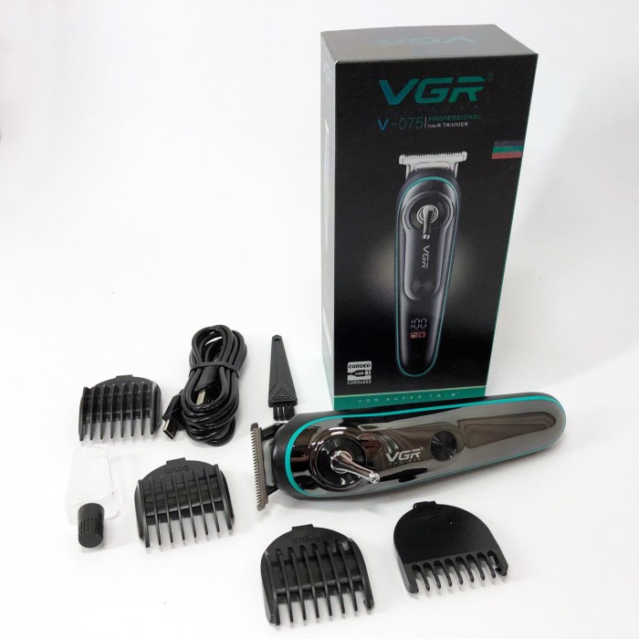 Сімейна машинка для стрижки волосся VGR V-075, Відмінна машинка для стрижки волосся Тример скронь AE-84