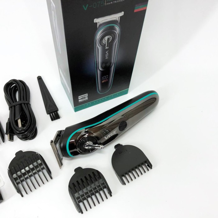 Сімейна машинка для стрижки волосся VGR V-075, Відмінна машинка для стрижки волосся Тример скронь AE-84