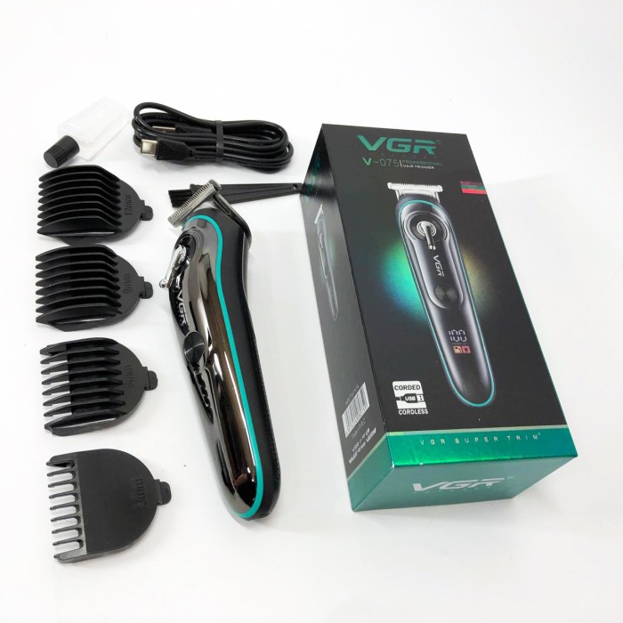Сімейна машинка для стрижки волосся VGR V-075, Відмінна машинка для стрижки волосся Тример скронь AE-84