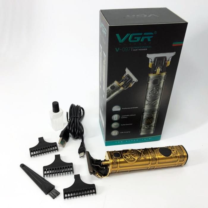 Професійна бритва-машинка для стрижки волосся VGR V-097, Машинка для стрижки SU-295 волосся бездротова