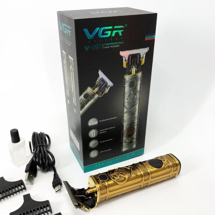 Професійна бритва-машинка для стрижки волосся VGR V-097, Машинка для стрижки SU-295 волосся бездротова