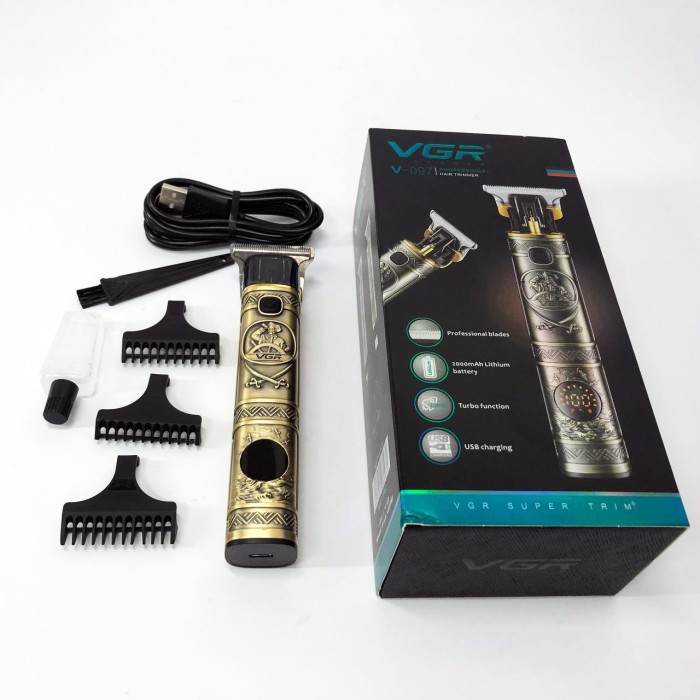 Бездротова машинка для стрижки для дому Багатофункціональний триммер стрижки волосся і бороди GM-51