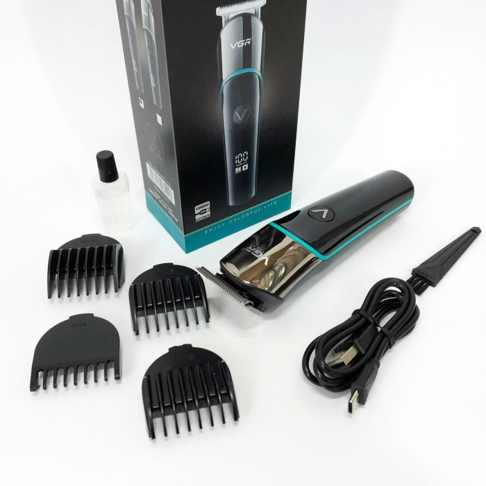 Електробритва для стрижки голови, Акумуляторна машинка-тример для стрижки волосся FQ-80