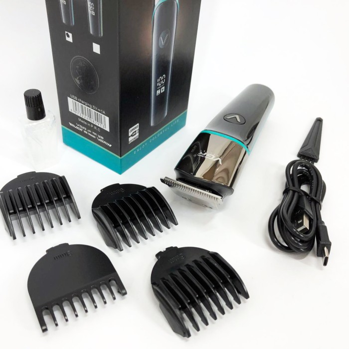 Електробритва для стрижки голови, Акумуляторна машинка-тример для стрижки волосся FQ-80