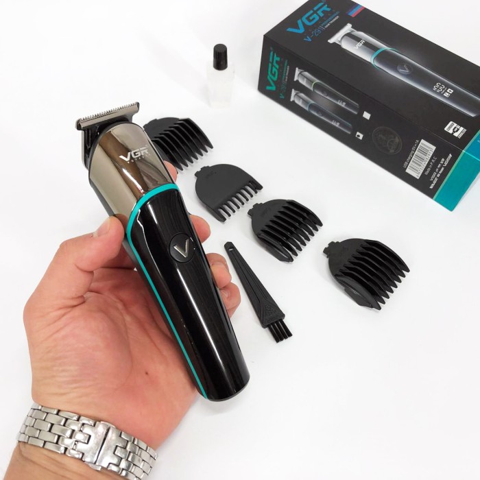 Тример для самостійної стрижки волосся VGR V-291, Машинка для стрижки волосся електрична JZ-82