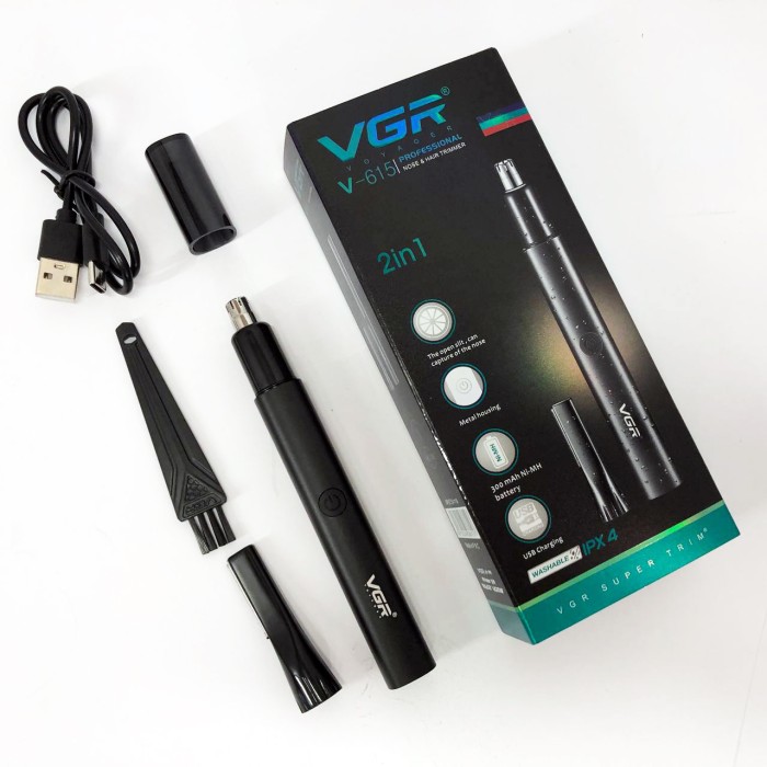 Тример чоловічий для носа і вух брів VGR, Тример для гоління носа і вух брів SO-28