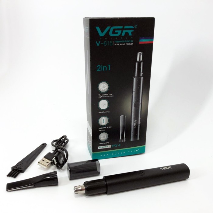 Тример чоловічий для носа і вух брів VGR, Тример для гоління носа і вух брів SO-28