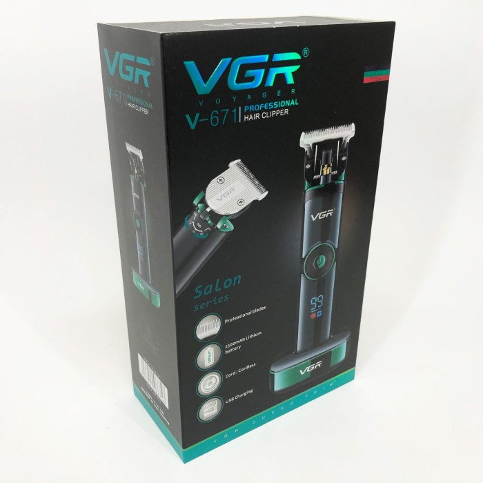 Акумуляторна машинка для стрижки волосся з насадками, Чоловічий набір для стрижки волосся бездротовий NH-15