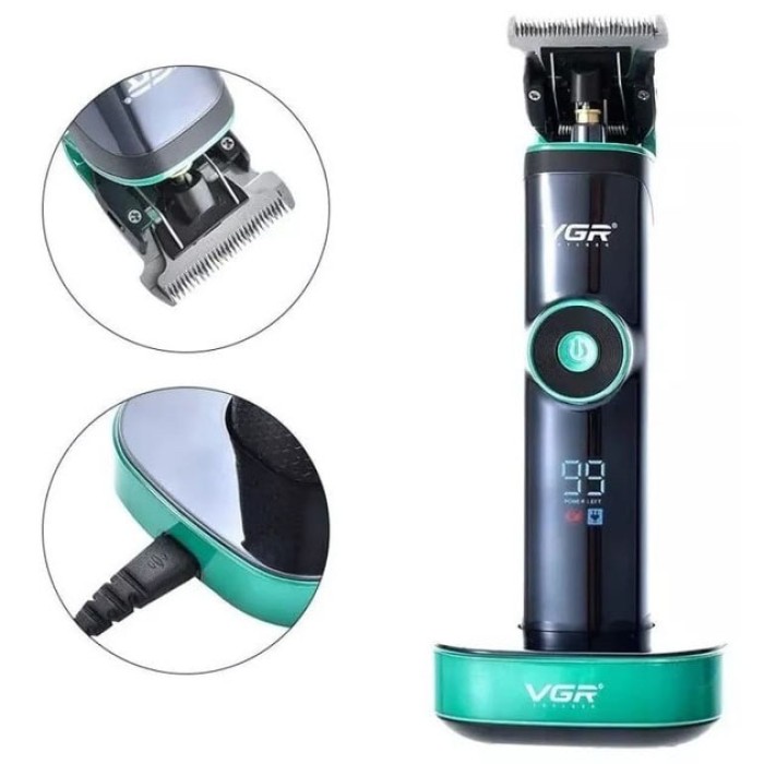 Набір для стрижки волосся на акумуляторі VGR V-671, Універсальний тример для чоловіків TJ-26