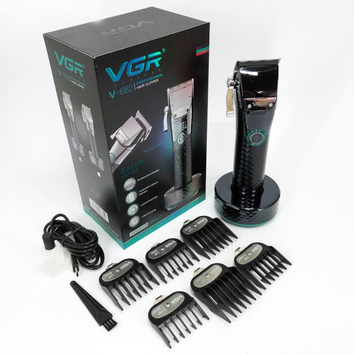 Машинка для стрижки волосся професійна VGR V-682, Машинка для стрижки від акб, Тример бездротовий DL-82