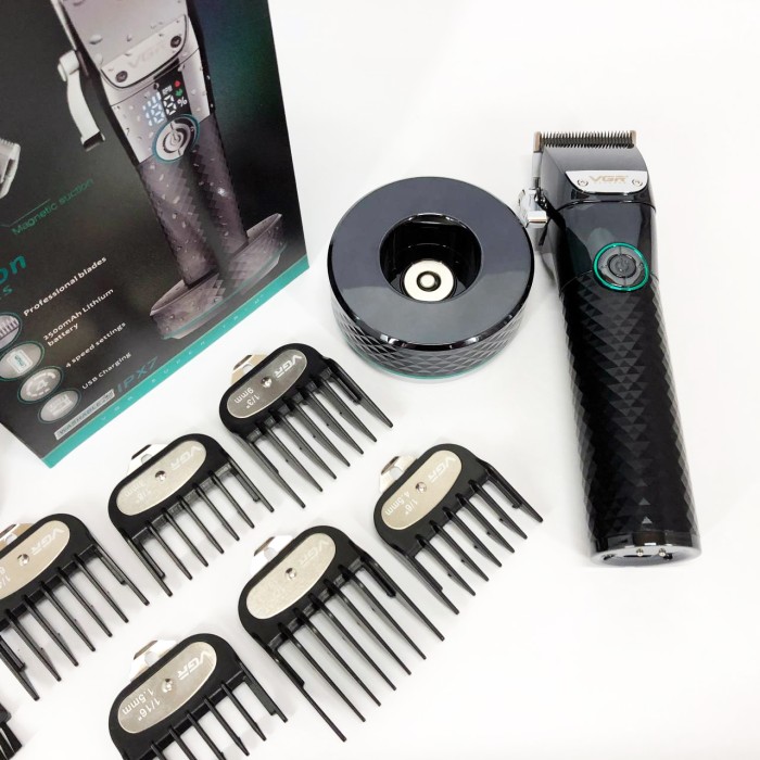 Машинка для стрижки волосся професійна VGR V-682, Машинка для стрижки від акб, Тример бездротовий DL-82