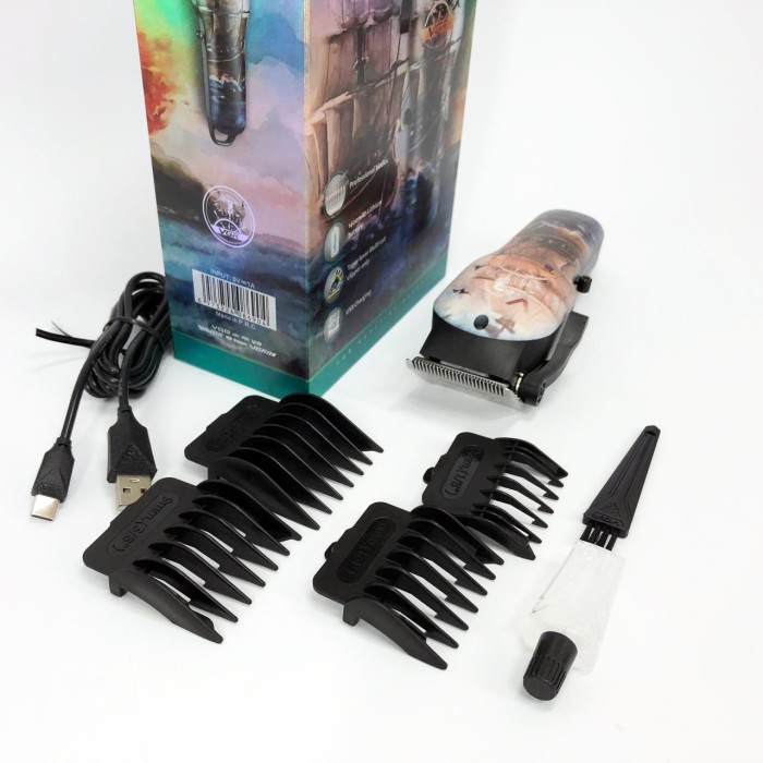 Електрична машинка для стрижки потужна VGR, Тример для стрижки волосся потужний Тример скронь WZ-82