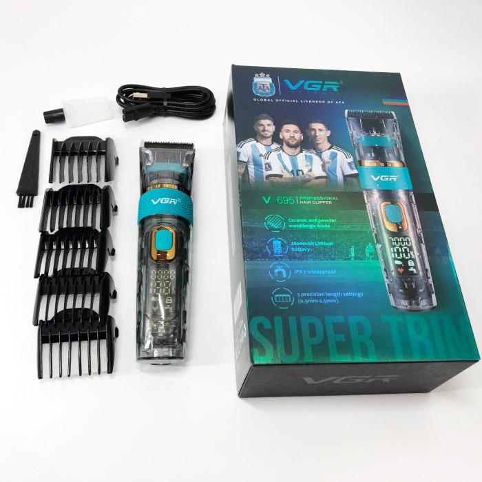 Чоловічий набір для стрижки волосся акумуляторний, Гострі професійні машинки для стрижки волосся CR-78