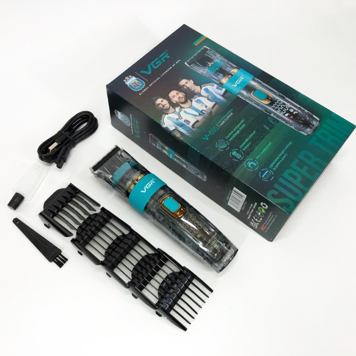 Чоловічий набір для стрижки волосся акумуляторний, Гострі професійні машинки для стрижки волосся CR-78