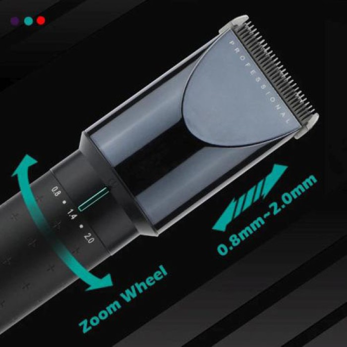 Машинка волосся міцна VGR, Електробритва для голови, Стильна машинка для стрижки, Тример бездротовий WI-83