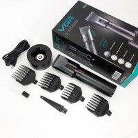 Тример для бороди від батарейок VGR V-698, Акумуляторний універсальний тример для стрижки, професійна FV-10