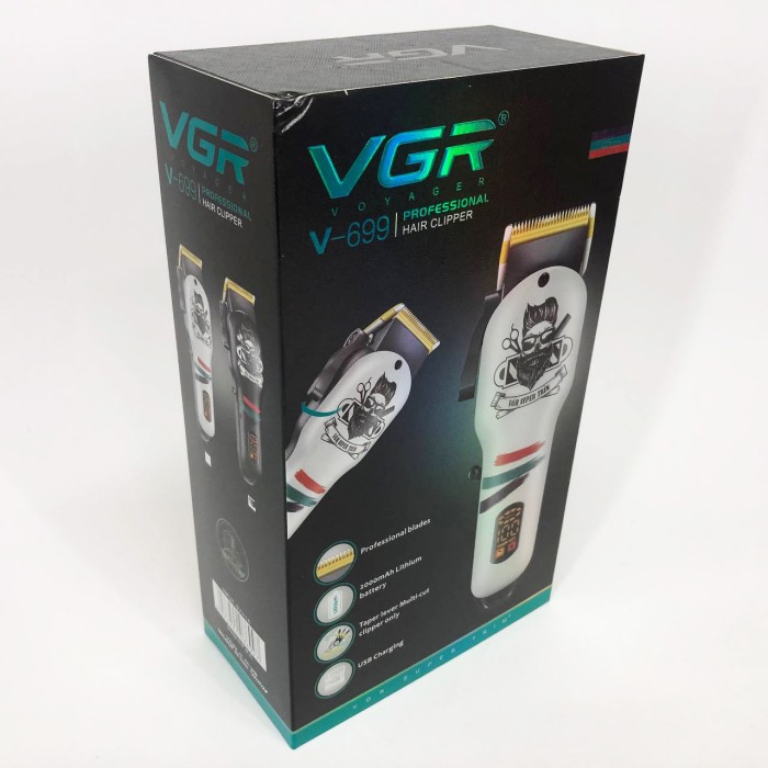 Надійна машинка для стрижки VGR V-699, Машинка для точної стрижки бороди MA-482 та волосся
