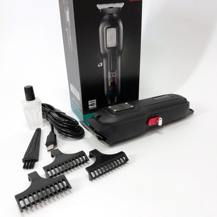 Тример для скронь VGR, Професійна бритва-машинка для стрижки волосся Домашні машинки стрижки KB-56