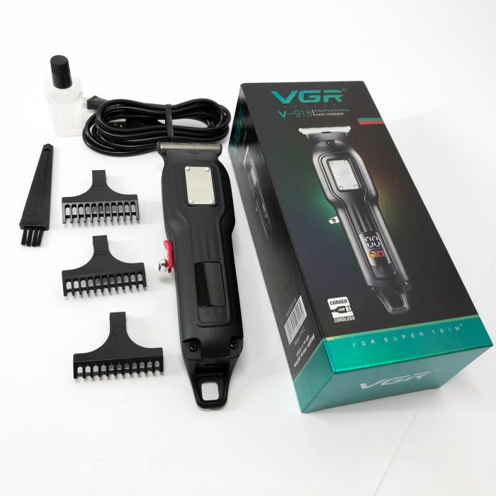 Тример для скронь VGR, Професійна бритва-машинка для стрижки волосся Домашні машинки стрижки KB-56