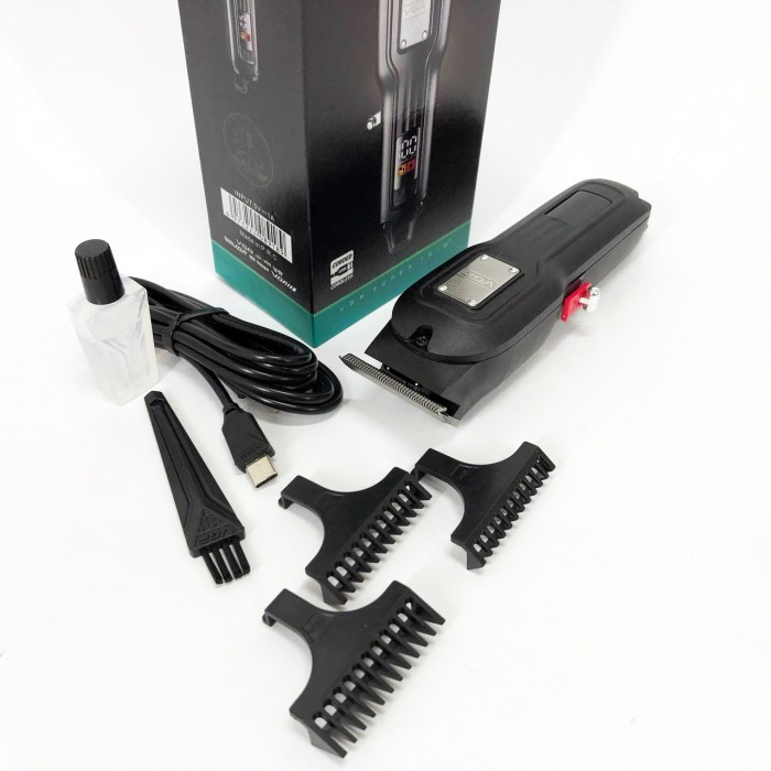 Професійна машинка для гоління голови, Чоловічий набір для стрижки волосся бездротовий DX-66