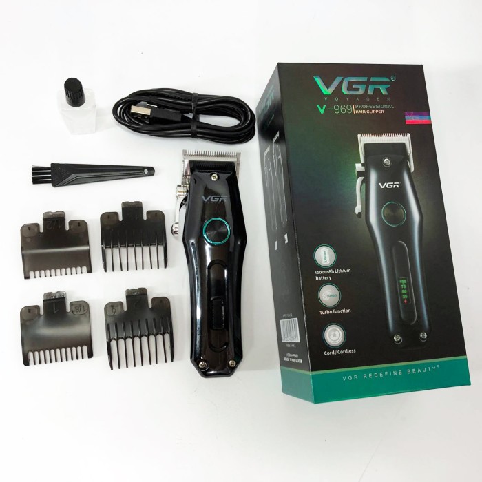 Машинка для стрижки чоловіча VGR, Машинка для стрижки волосся для професіоналів Тример скронь AD-34