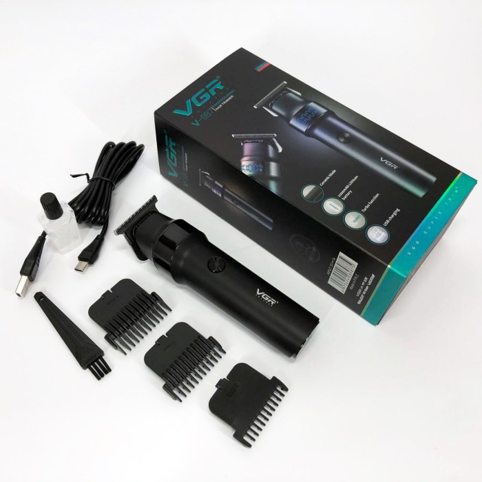 Модний машинка для стрижки волосся VGR, Машинка для стрижки волосся електрична Тример скронь OY-23