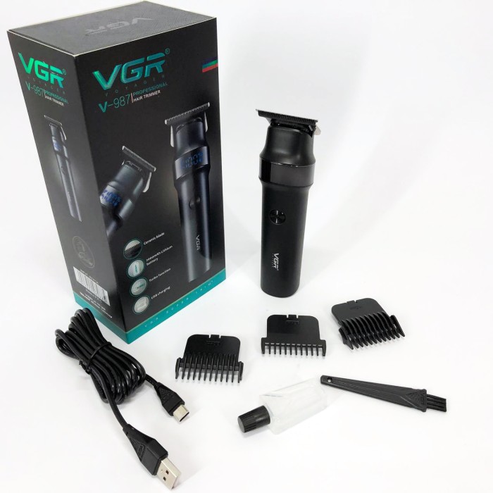Модний машинка для стрижки волосся VGR, Машинка для стрижки волосся електрична Тример скронь OY-23