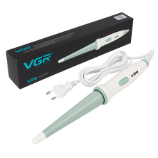 Плойка для об'ємної укладки волосся VGR, Щипці для завивки хвилястого волосся Круті плойки JS-51