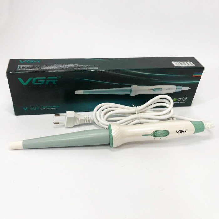 Плойка для об'ємної укладки волосся VGR, Щипці для завивки хвилястого волосся Круті плойки JS-51