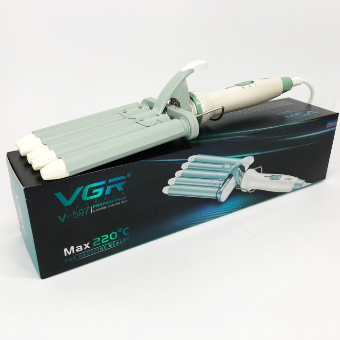 Круті плойки для волосся, Плойка-щипці для прикореневого об'єму Плойка гладкого волосся і локонів ZV-60