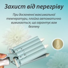Щипці для створення об'єму волосся VGR, Плойка для волосся з комфортом Плойка для завивки зачіски TC-41