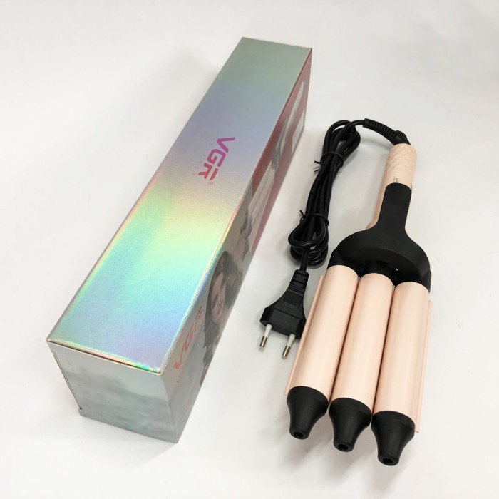 Щипці для волосся для об'ємної зачіски, Плойка для завивки з насадками Щипці завивки та об'єму LT-65