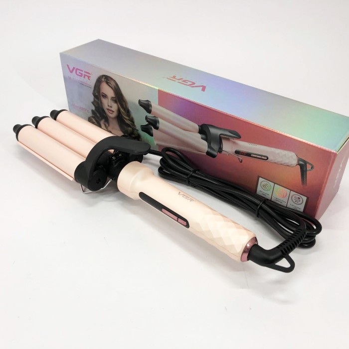 Щипці для волосся для об'ємної зачіски, Плойка для завивки з насадками Щипці завивки та об'єму LT-65