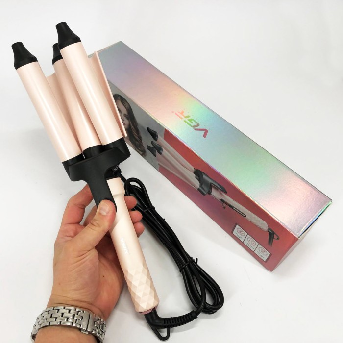 Щипці для волосся для об'ємної зачіски, Плойка для завивки з насадками Щипці завивки та об'єму LT-65