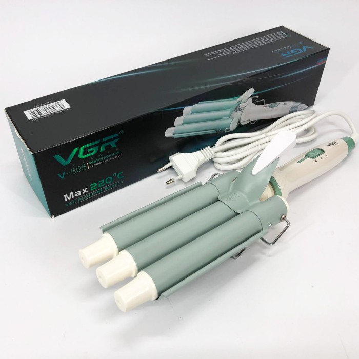 Плойка для створення укладання волосся, Плойка з функцією укладання та завивки волосся ZJ-10