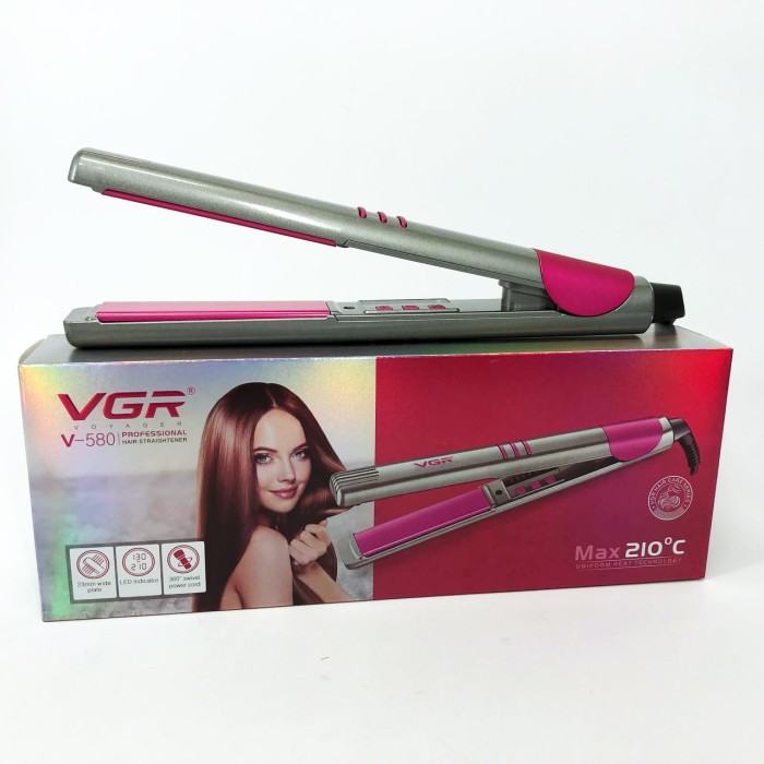 Праска-випрямляч для випрямлення, Щипці для кучерявого волосся Випрямляч волосся прямий XJ-45