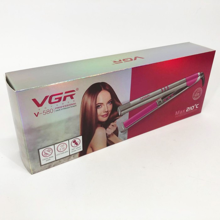 Випрямляч для волосся для салонного використання VGR V-580, Професійна праска, Кращий випрямляч волосся PR-13