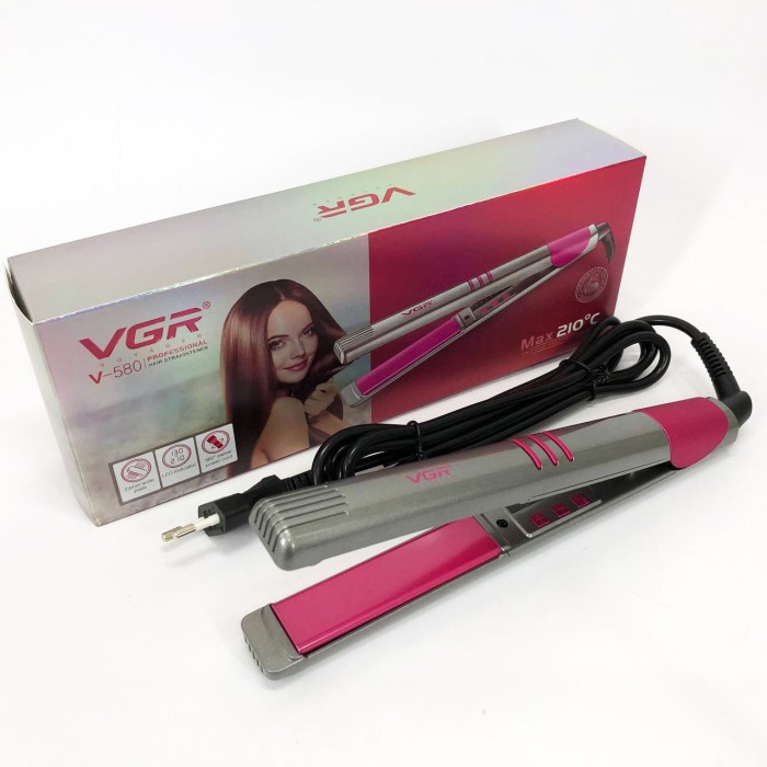 Випрямляч для волосся для салонного використання VGR V-580, Професійна праска, Кращий випрямляч волосся PR-13