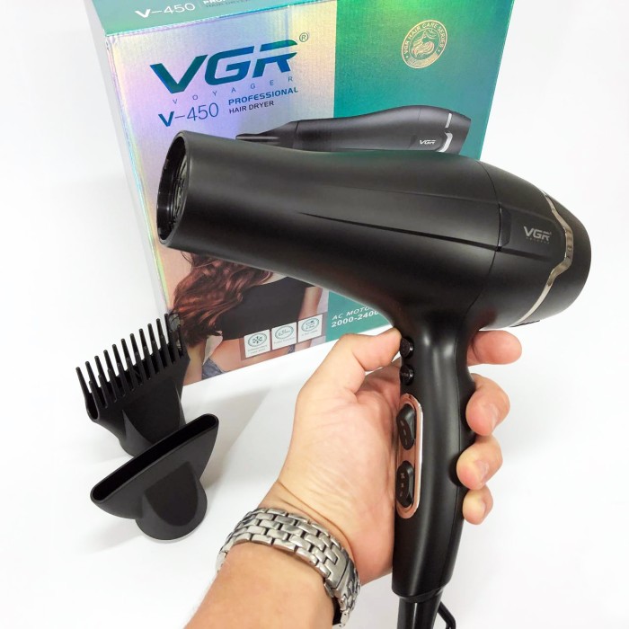 Функціональна щітка для сушіння, Фен з регульованою швидкістю і температурою, Фен без шкоди для волосся DZ-86