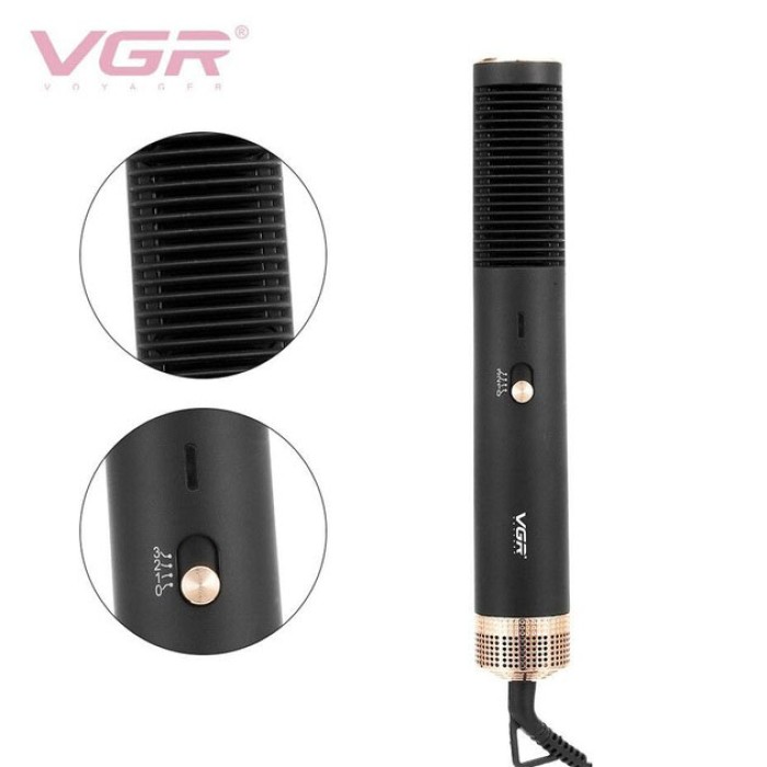 Фен-щітка для об'єму волосся, Хороший електричний фен, Фен гребінець для об'єму практичний NJ-22