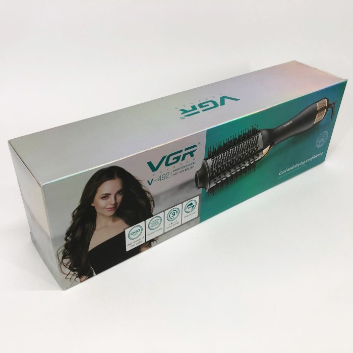 Електрофен для волосся з додатковими насадками VGR, Фени для сушіння волосся Фен укладання локонів JH-90