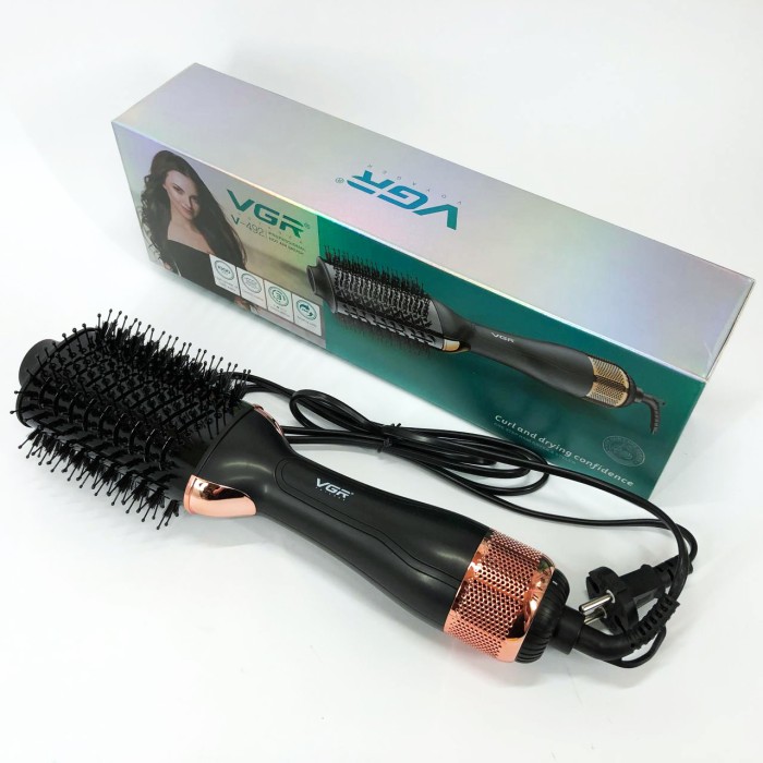 Електрофен для волосся з додатковими насадками VGR, Фени для сушіння волосся Фен укладання локонів JH-90