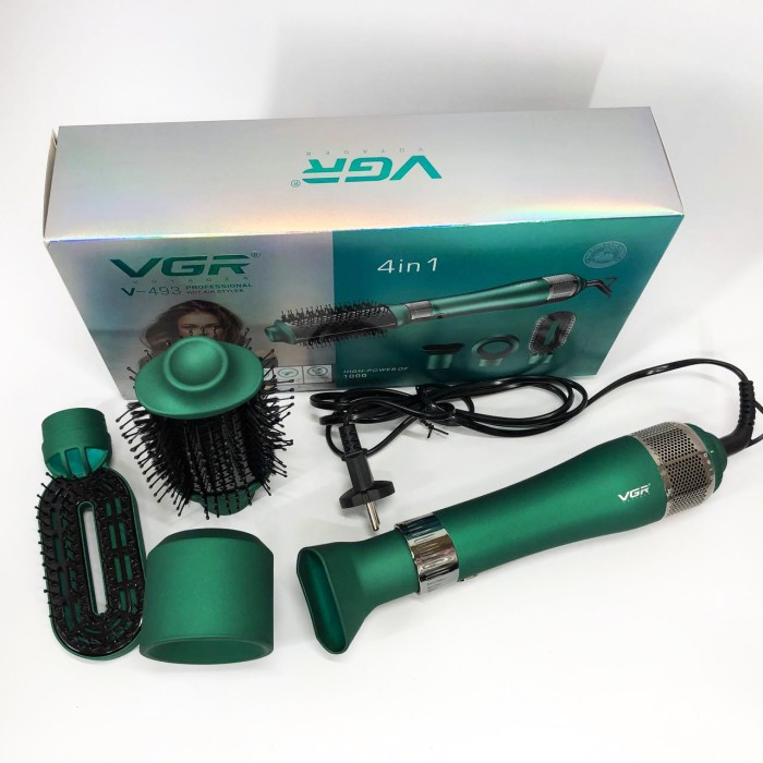 Фен для укладання локонів VGR, Фен для дому та салону, Фен потужний сушіння волосся з насадкою WB-50